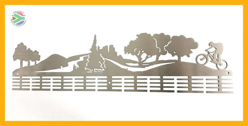 Mountain bike Trail 72 tier medal hanger