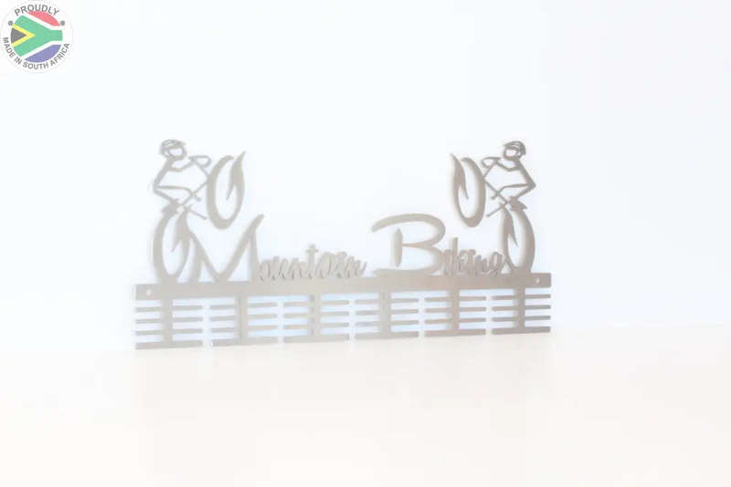 Mountain bike figurines 48 tier medal hanger