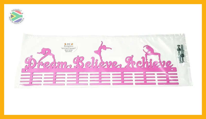 Dream Believe Achieve Figurines 56 Tier Medal Hanger