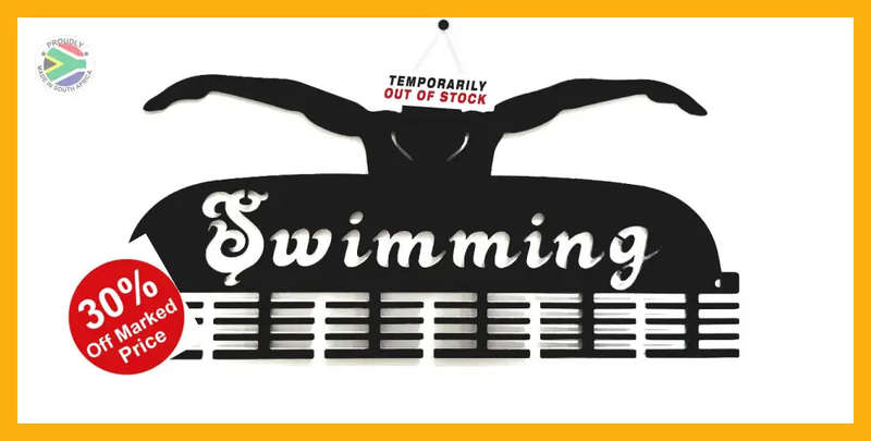Swimming 48 tier medal hanger