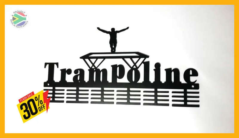 Trampoline 48 tier medal hanger