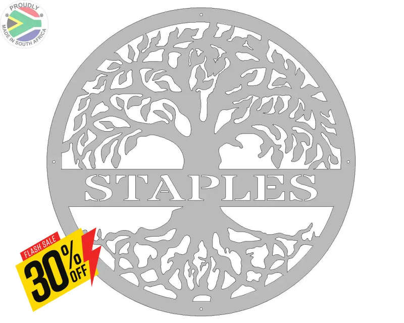 Tree Of Life Personalised Wall Art