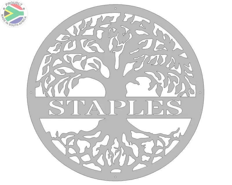 Tree Of Life Personalised Wall Art