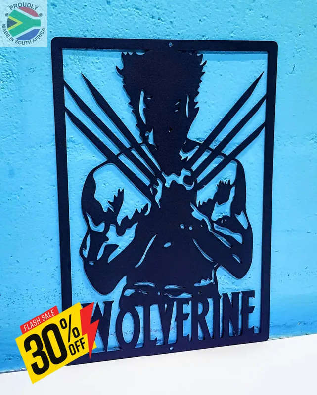 Wolverine & Deadpool Marvel Set Wall Art