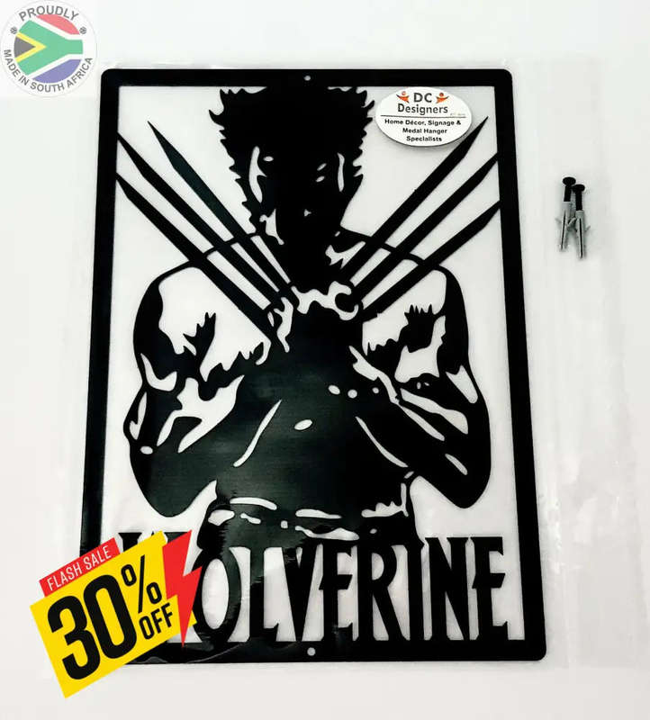 Wolverine & Deadpool Marvel Set Wall Art