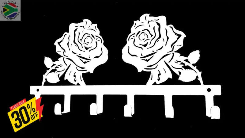 Rose Flower Key Hook