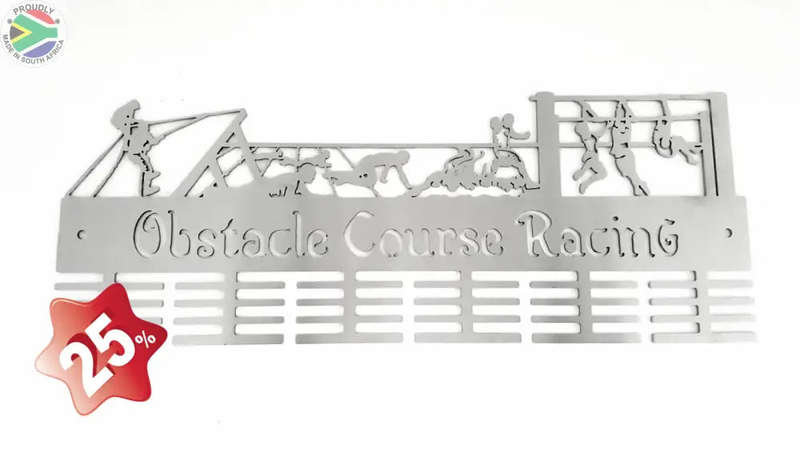 Obstacle Course Racing 48 tier medal hanger (Made-To-Order)