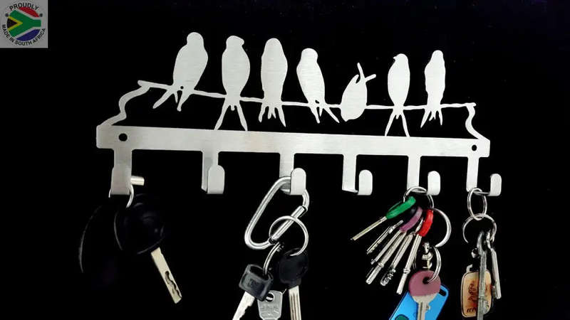 Birds on a branch 6 hook key hook