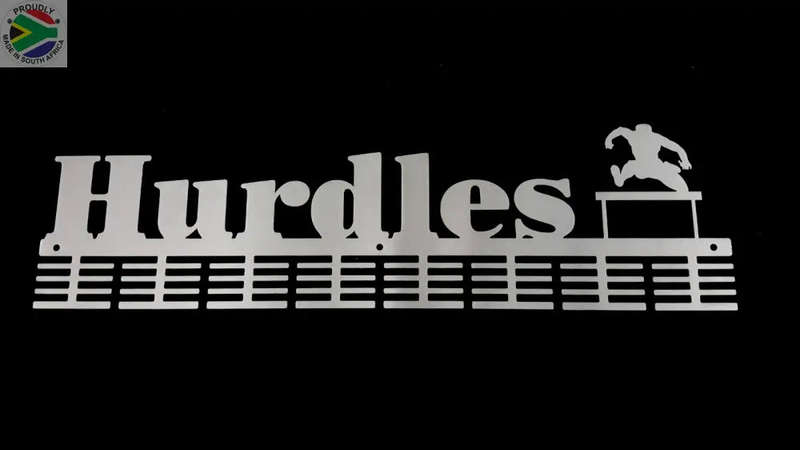 Hurdles 64 tier medal hanger