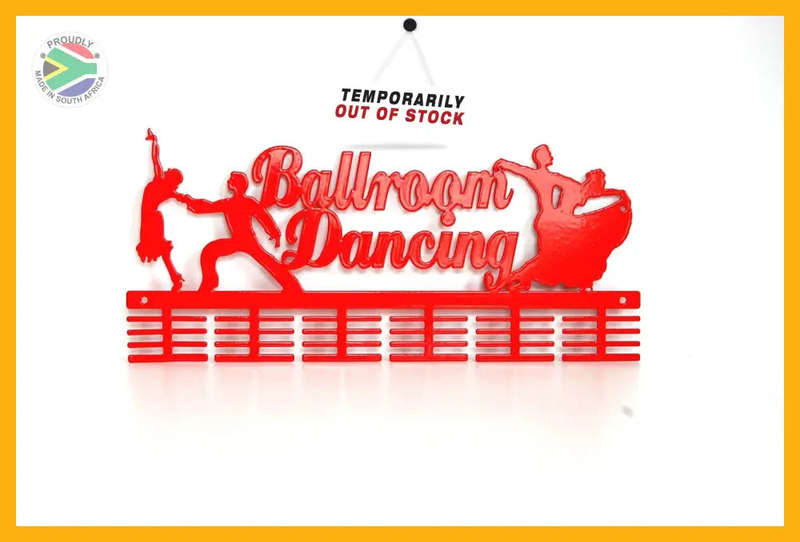 Ballroom Dancing 48 tier medal hanger