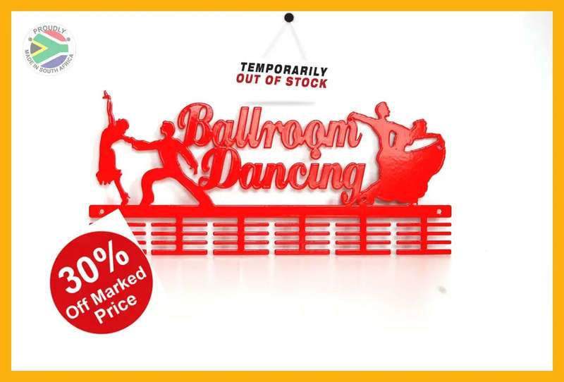 Ballroom Dancing 48 tier medal hanger