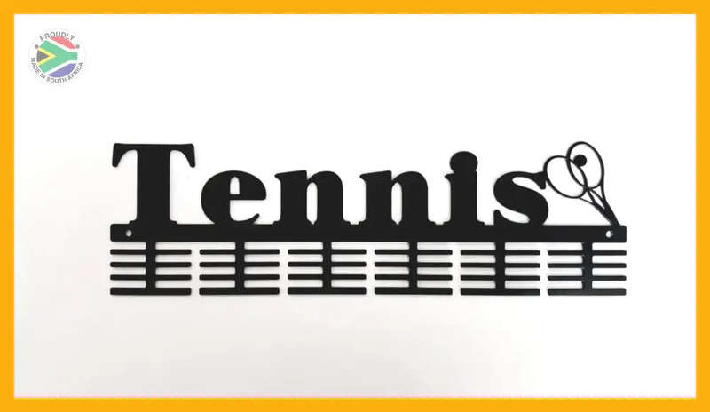 Tennis 48 tier medal hanger