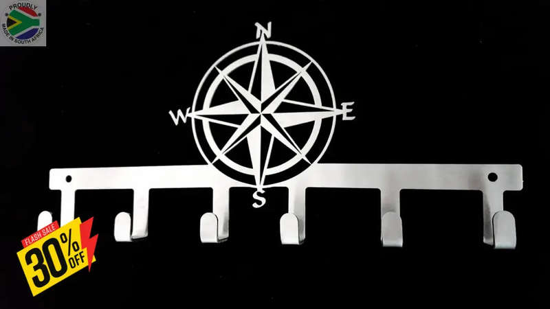 Compass Key Hook