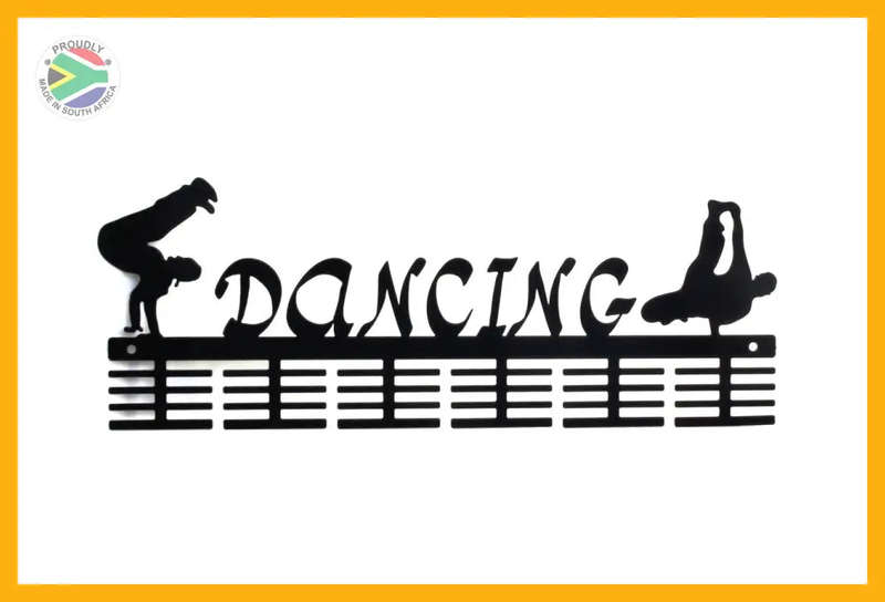 Hip hop Dancing 48 tier medal hanger