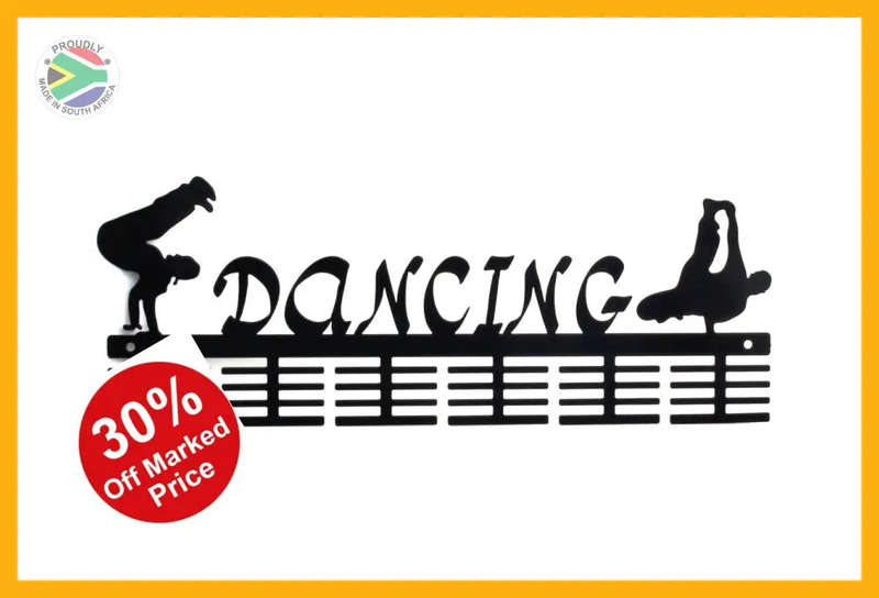 Hip hop Dancing 48 tier medal hanger