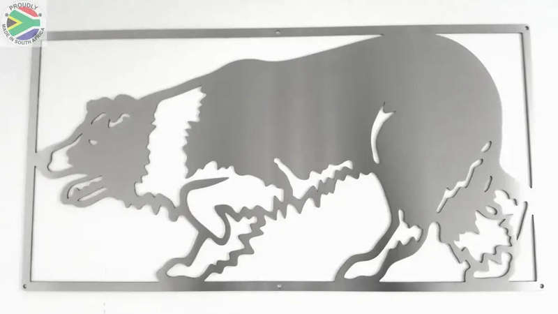 Border Collie Mounted Wall Art (Clearance)