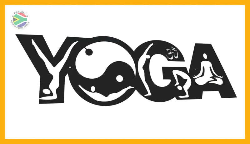 Yoga Mounted Wall Art (Clearance)