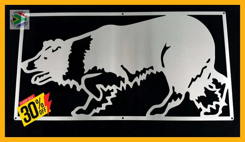 Border Collie Mounted Wall Art
