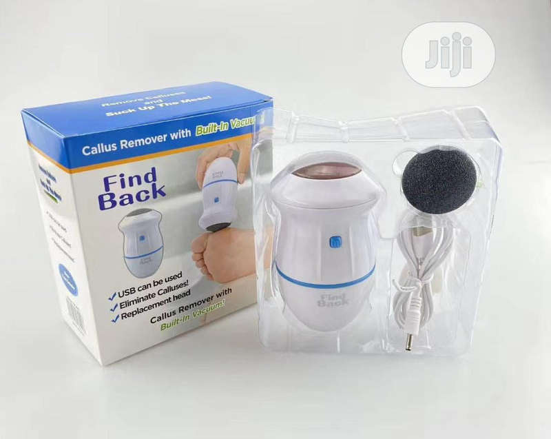 Rechargeable Callus Remover With Built-in Vacuum