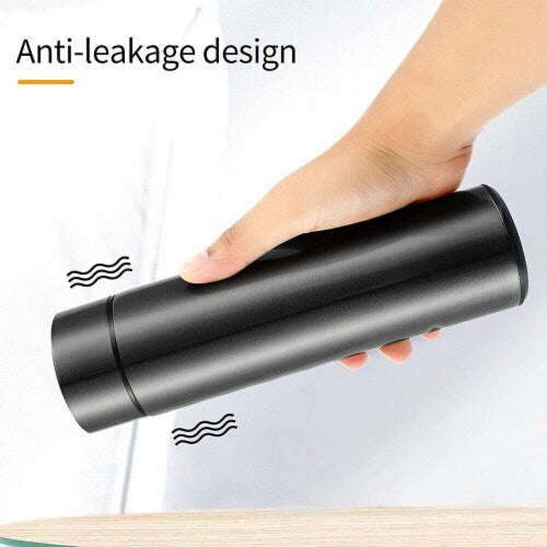 Stainless Steel Thermo Water Bottle with Temperature Display 500ml