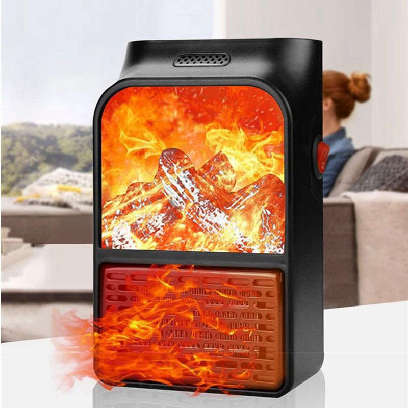 1000W Wall-Outlet Electric Heater