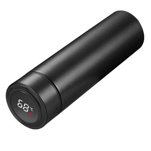Stainless Steel Thermo Water Bottle with Temperature Display 500ml