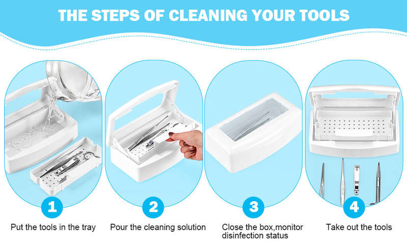 Nail Art Tool Sterilizer Box