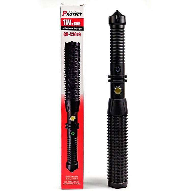 35cm Super Bright Flashlight with 4 Light Modes Waterproof With COB LED