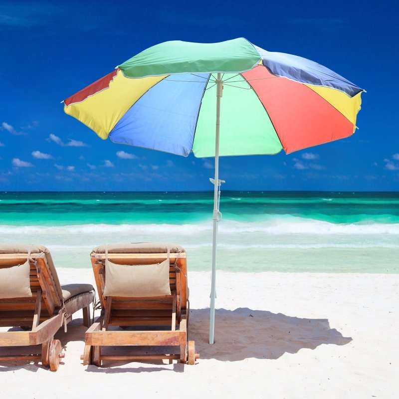 Rainbow Beach Umbrella