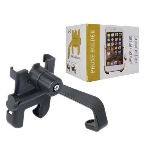 QUALITY ALUMINIUM Motorcycle and Bike Phone Holder with USB Port