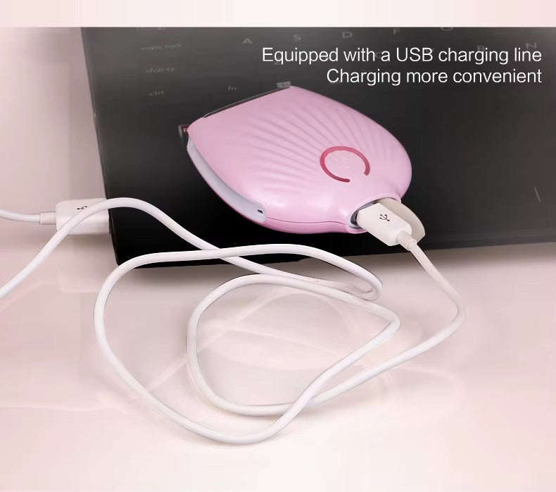 Portable 3 In 1 Hair Remover Epilator - Pink