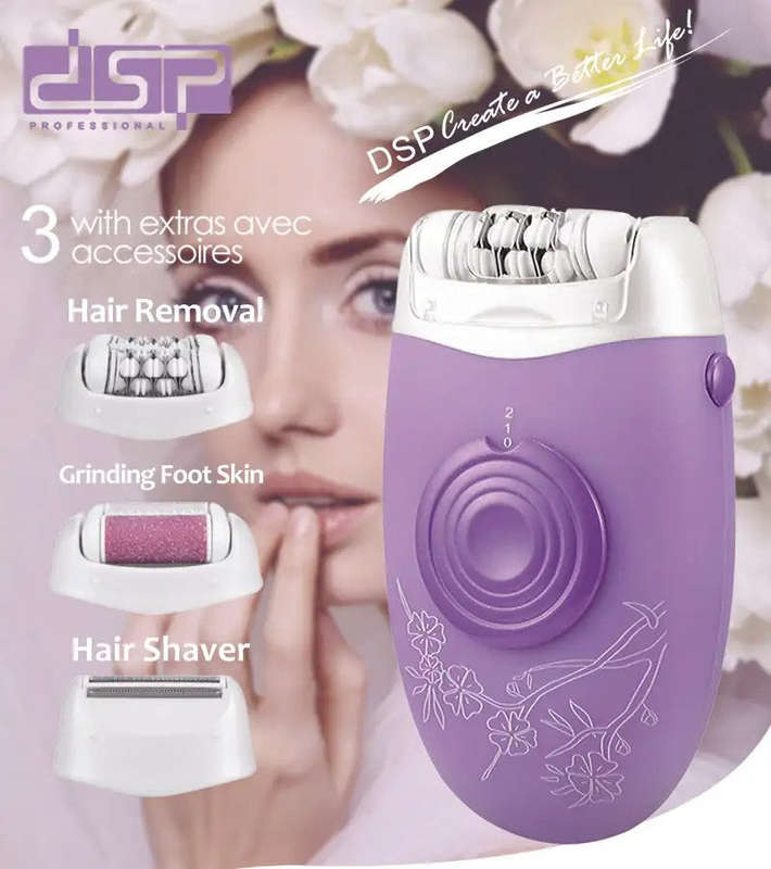 Quality DSP 3 in 1 Ladies Epilator