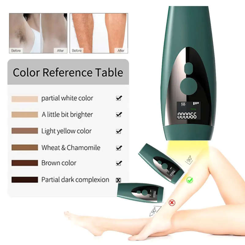 Permanent Laser Photon Epilator Hair Removal Device