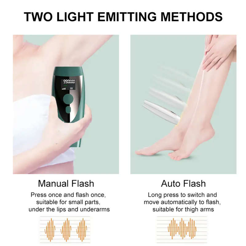 Permanent Laser Photon Epilator Hair Removal Device