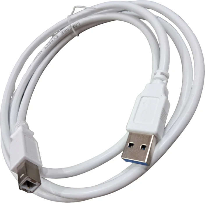 USB-B to USB-C Printer Cable - 1m High-Speed Data Transfer