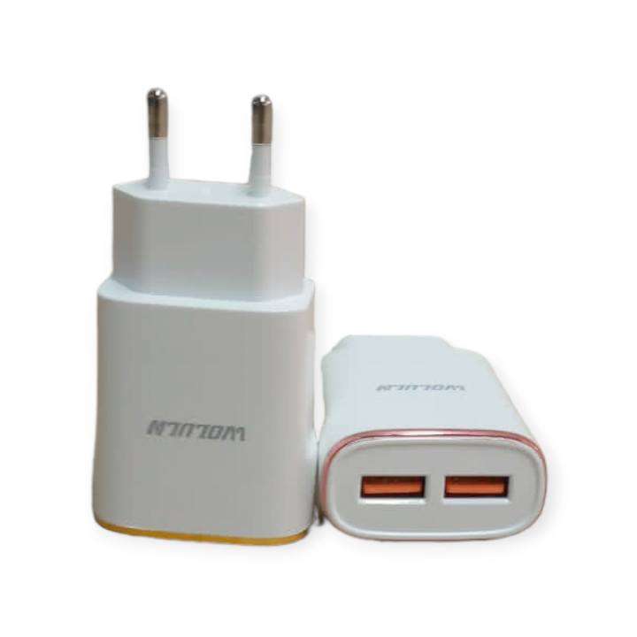 Dual USB Wall Charger 2.1A - Fast Smart Charger