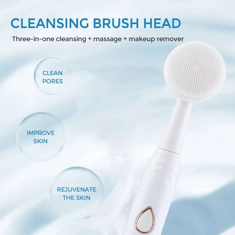 Oral & Skin Care Kit with Electric Toothbrush and Face Massager
