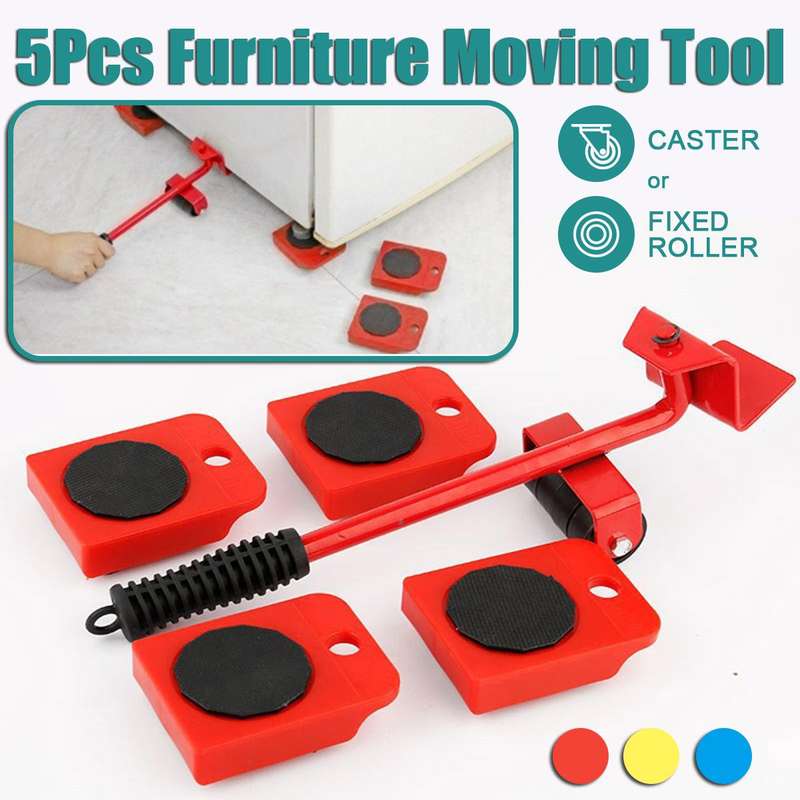 5 PCS Heavy Furniture Moving Kit - Home Moving System