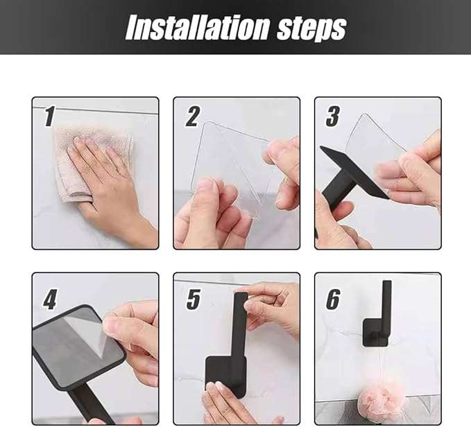 Wall Mount Hat and Key Hook - Easy Install