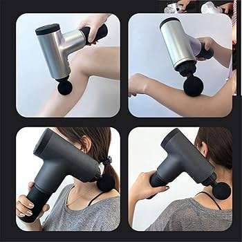 Muscle Relief Massager With 4 Massage Tips