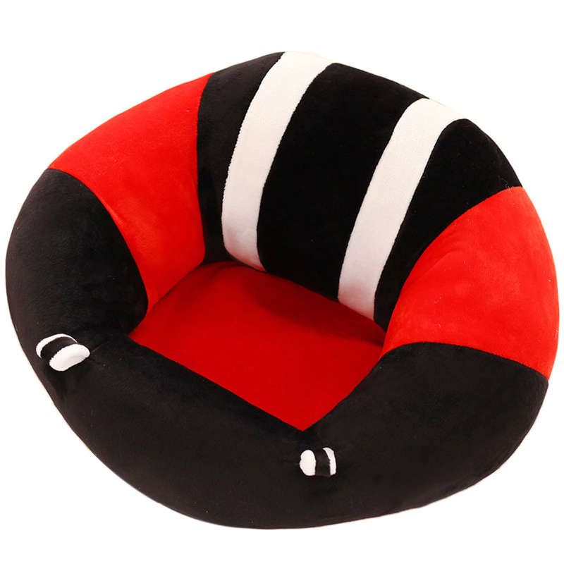 Baby Seat Support Pillow - Red & Black