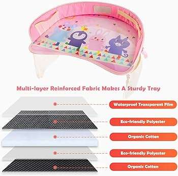 Kids Snack and Play Travel Tray