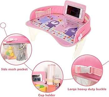 Kids Snack and Play Travel Tray