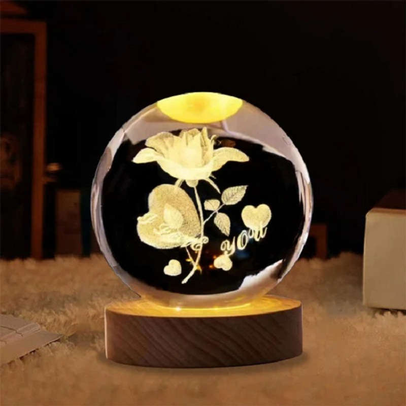 Crystal Ball LED Luminous Night Light