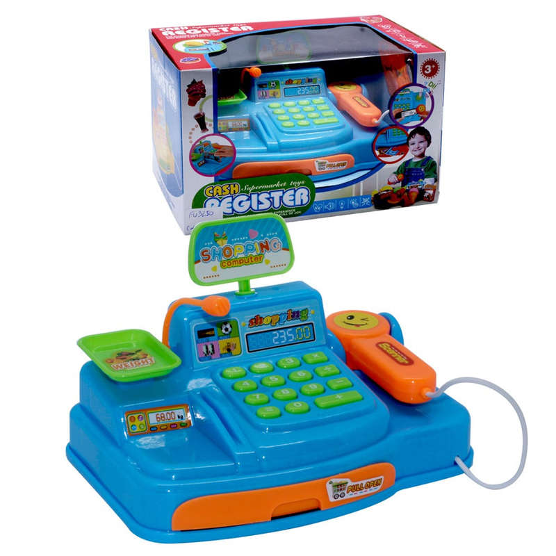 Play-Set Cash Register With Light & Sound