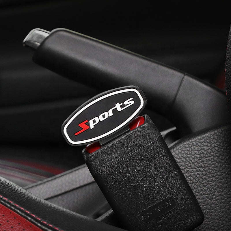 Set of 2 - Car Seat Belt Buckle Extender Clip Alarm Stopper