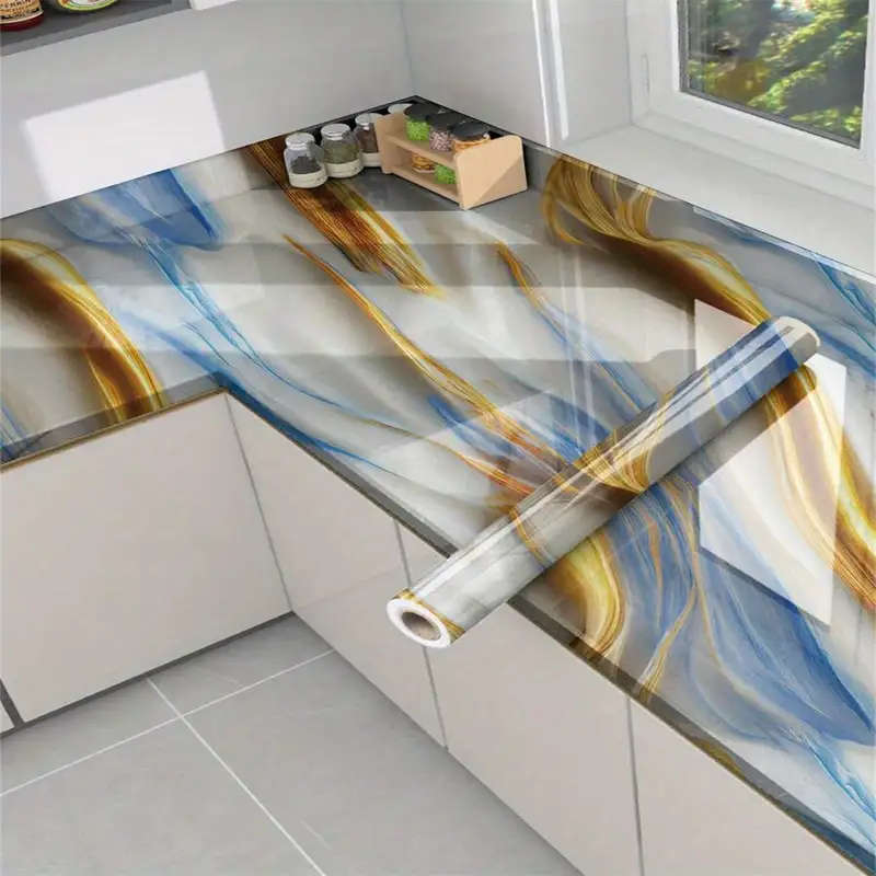 Wavy Texture Marble Wallpaper - 1 Roll