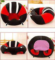 Baby Seat Support Pillow - Red & Black
