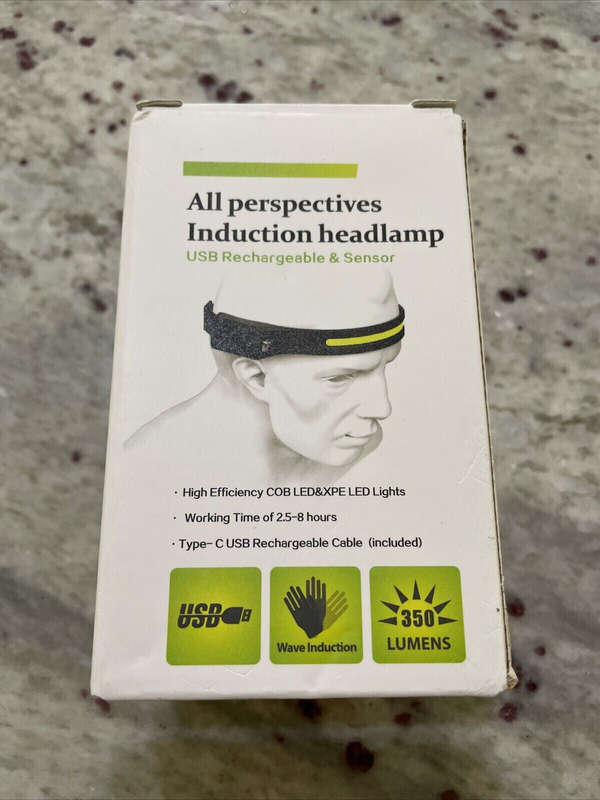 Strong and Bright LED Induction Headlamp