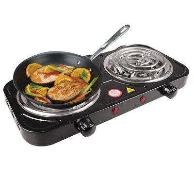 Double Plate Hotplate - Spiral (2000W)